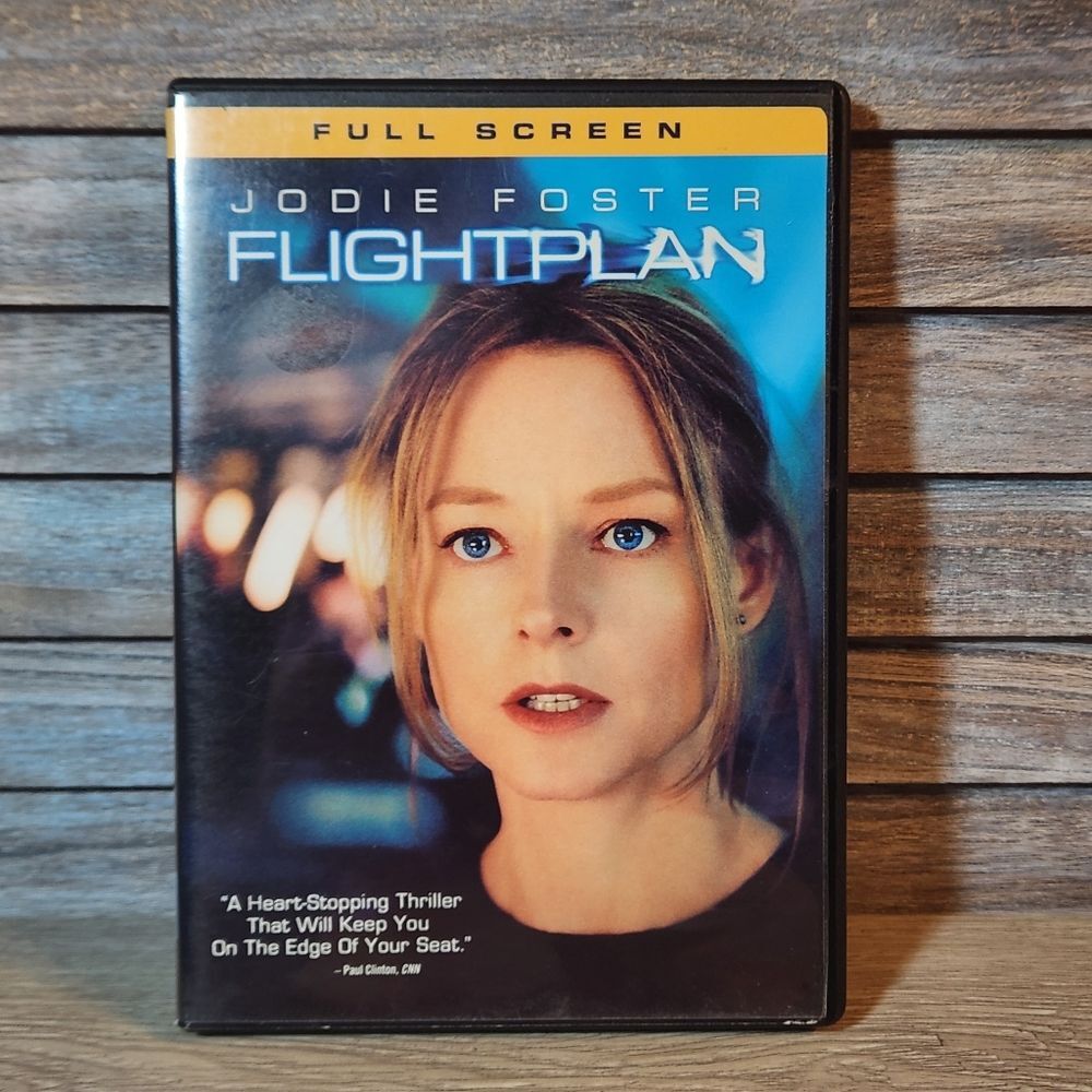 🖤 Flight Plan dvd Jodie Foster